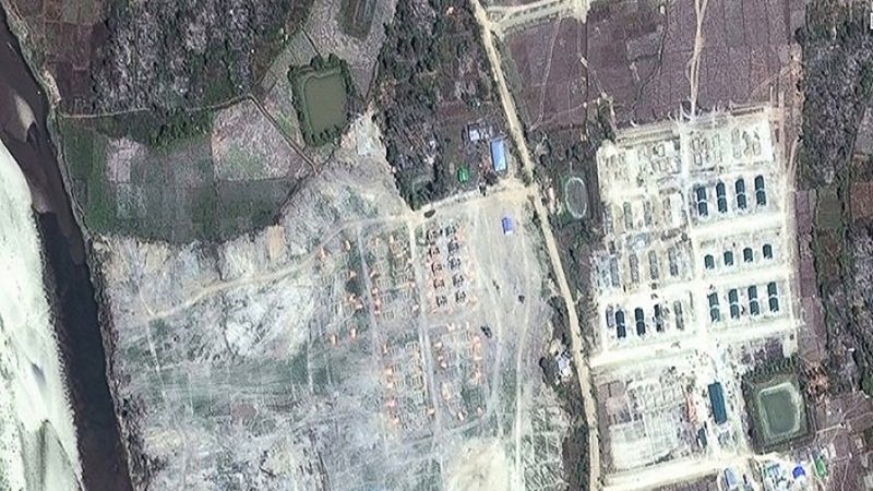 Myanmar bulldozes what is left of Rohingya Muslim villages