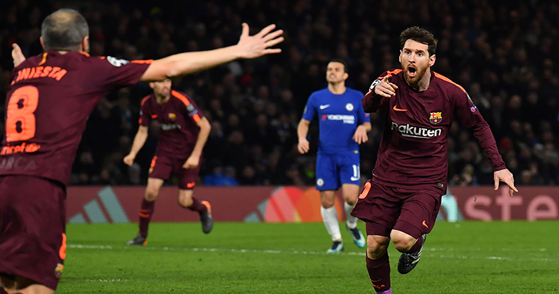Messi ends Chelsea drought to give Barca edge