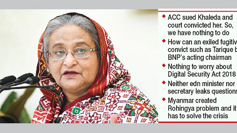Polls must even if BNP boycotts || Says PM as she vows to go by constitution
