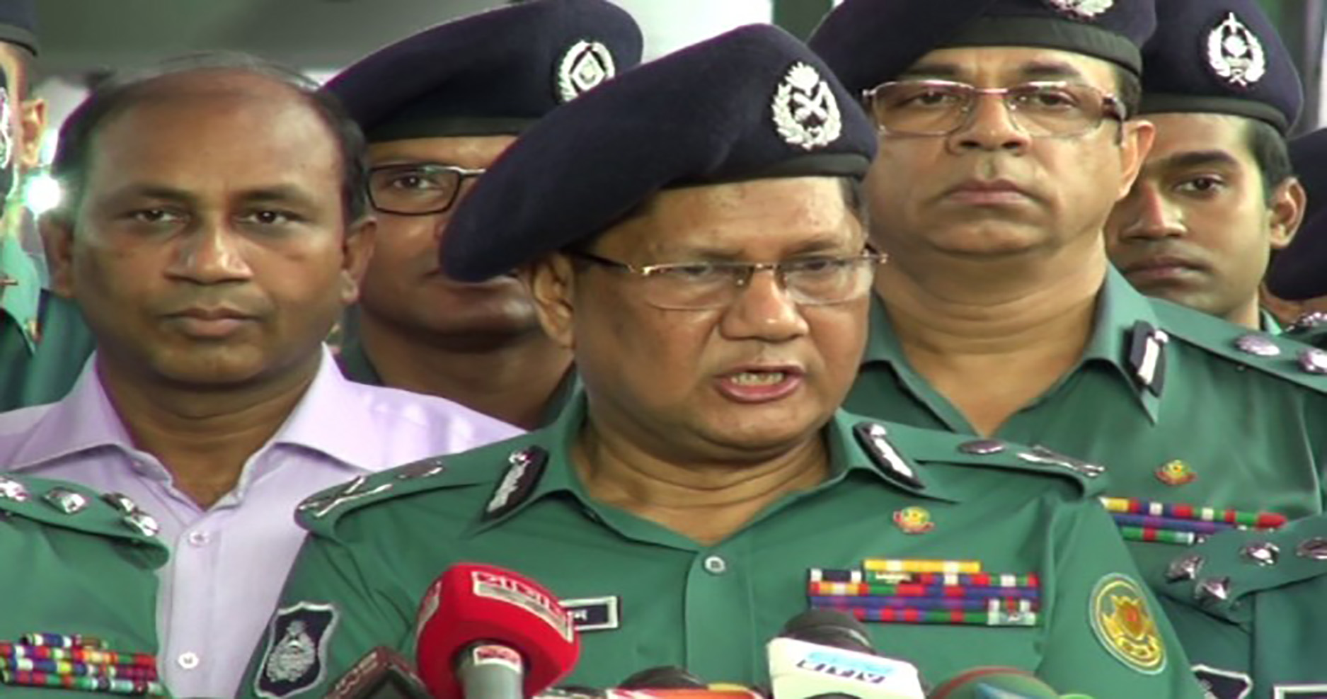 Four-tire security measures at Shaheed Minar on February 21