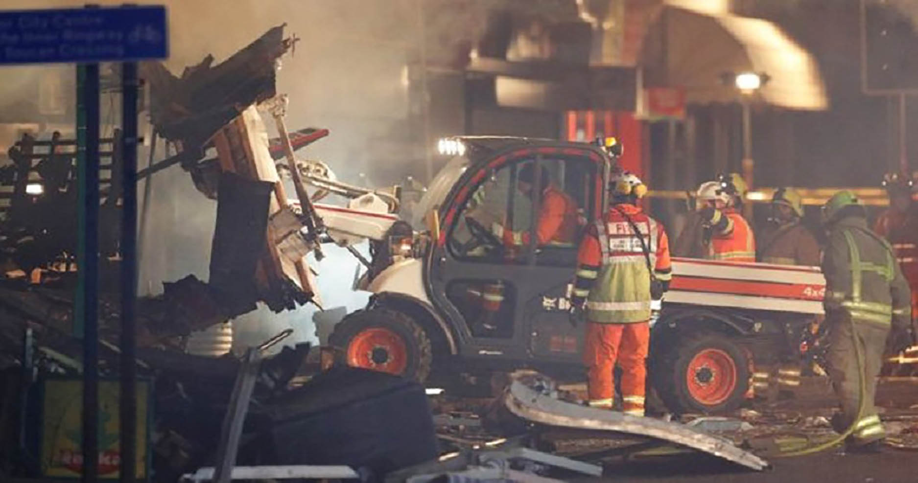 Three charged over Leicester shop blast that left five dead