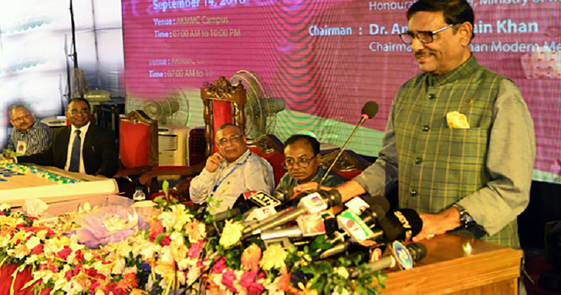 Government won’t bow down to outsiders’ pressure: Obaidul